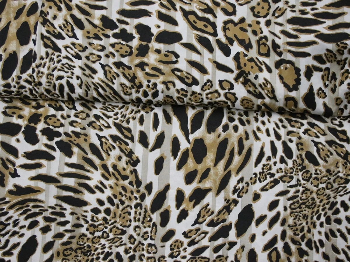 Бязь леопард 