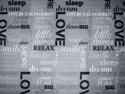 Бязь принт темна