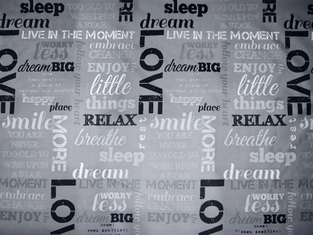 Бязь принт темна 