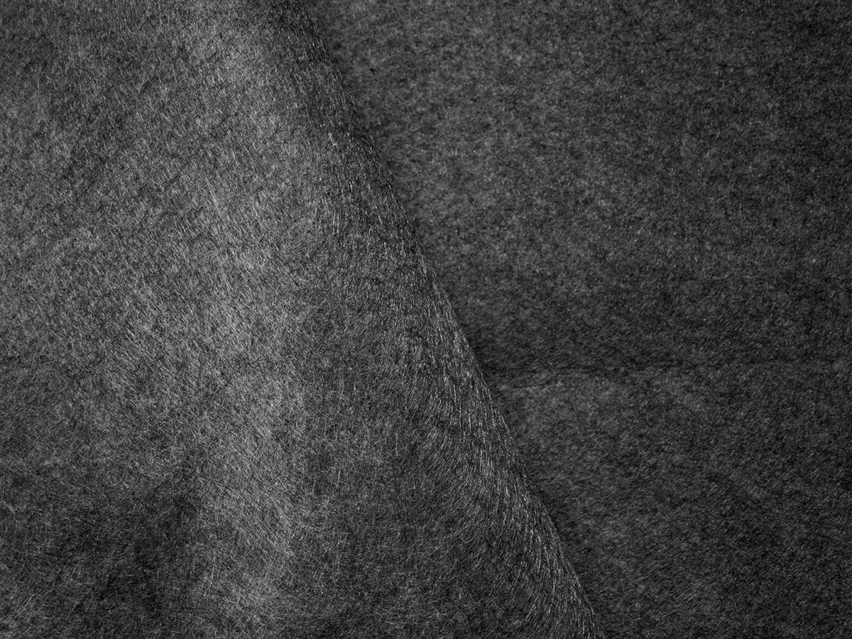 Войлок тонкий чорний 