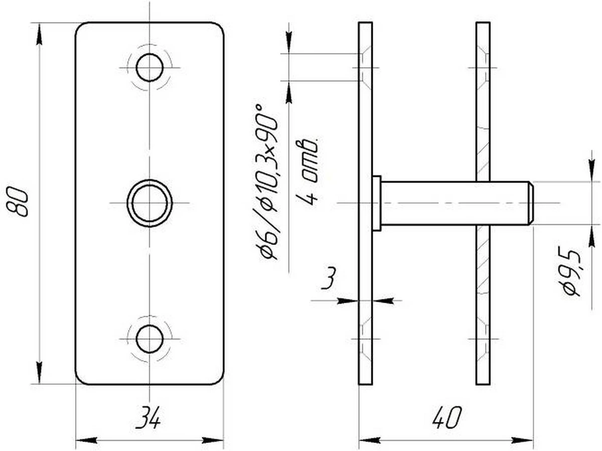 Перевертиш круглий 