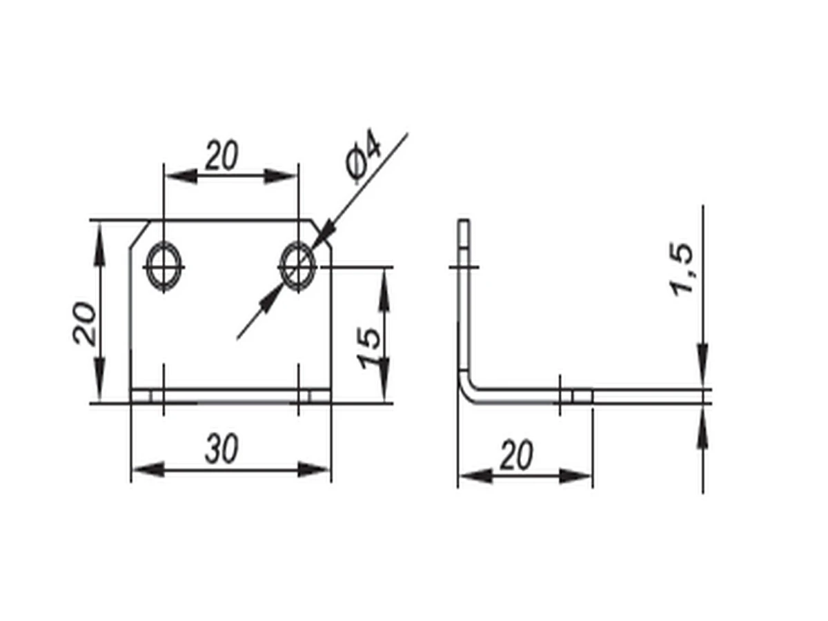 Кутник ДМТ 2 