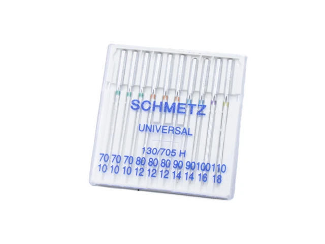 Игла Schmetz Universal 130/705 H № 70(3 шт), 80(3 шт), 90(2 шт), 100(1 шт), 110(1 шт) 