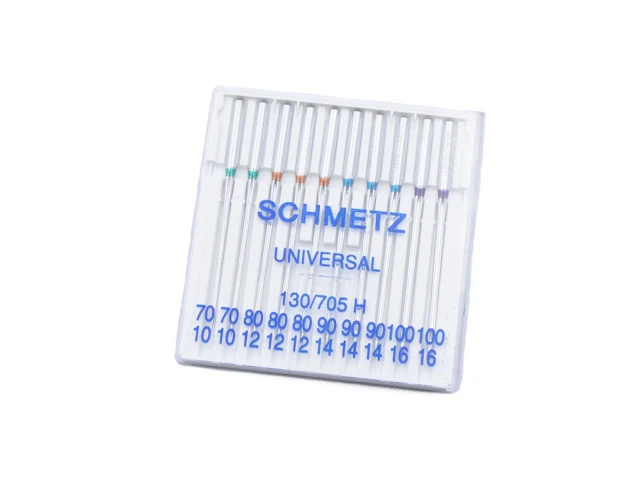 Голка Schmetz Universal 130/705 H (2x 70, 3x 80, 3x 90, 2x 100) 10 шт 