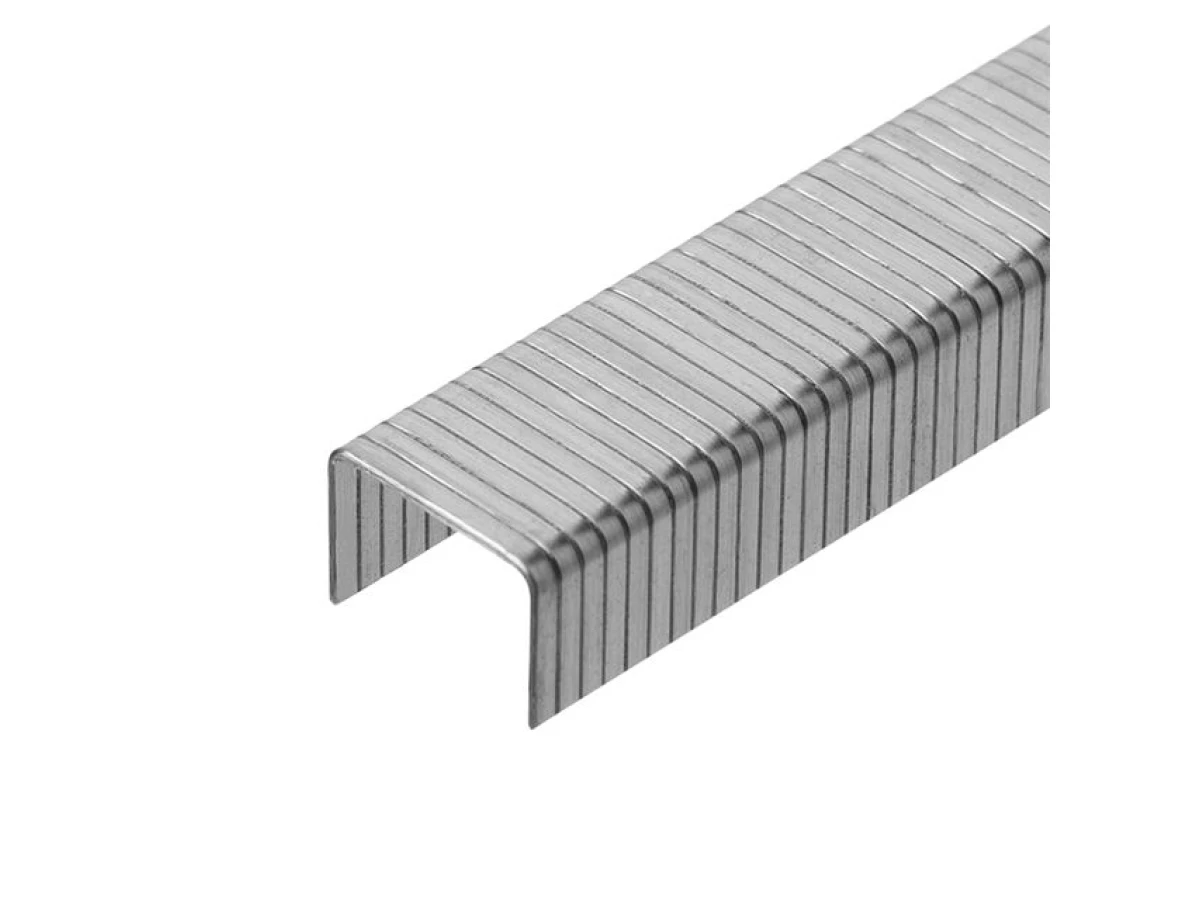 Скоба гартована 8 мм, уп. 1000 шт., ширина 11.3 мм, переріз 1.20 мм (під пістолети RT-0120, RT-0202) INTERTOOL RT-0148 