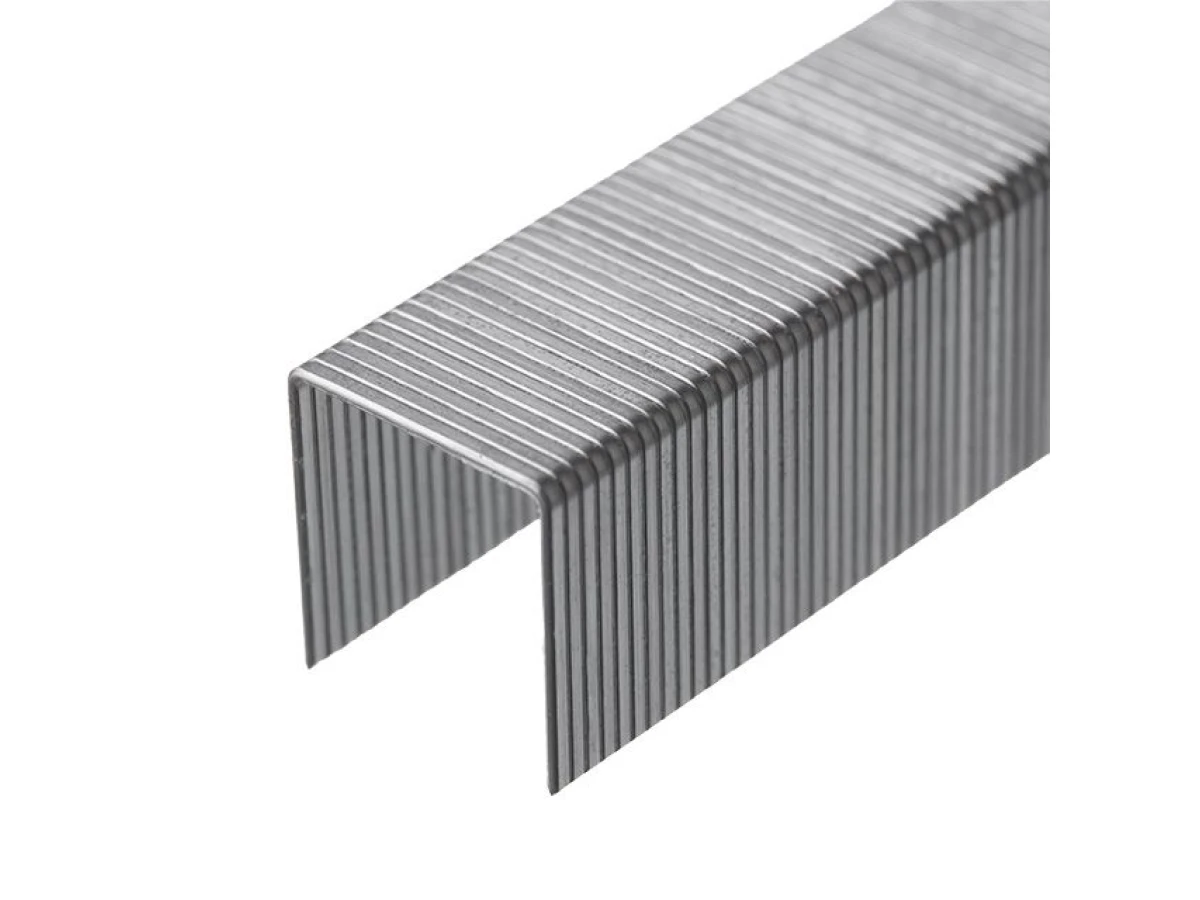 Скоба 12 мм, уп. 1000 шт., ширина 11.3 мм, переріз 0.70 мм (під пістолет RT-0201) INTERTOOL RT-0112 