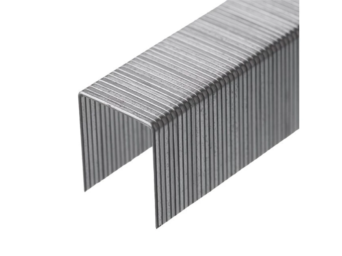 Скоба 14 мм, уп. 1000 шт., ширина 11.3 мм, переріз 0.70 мм (під пістолет RT-0201) INTERTOOL RT-0114 