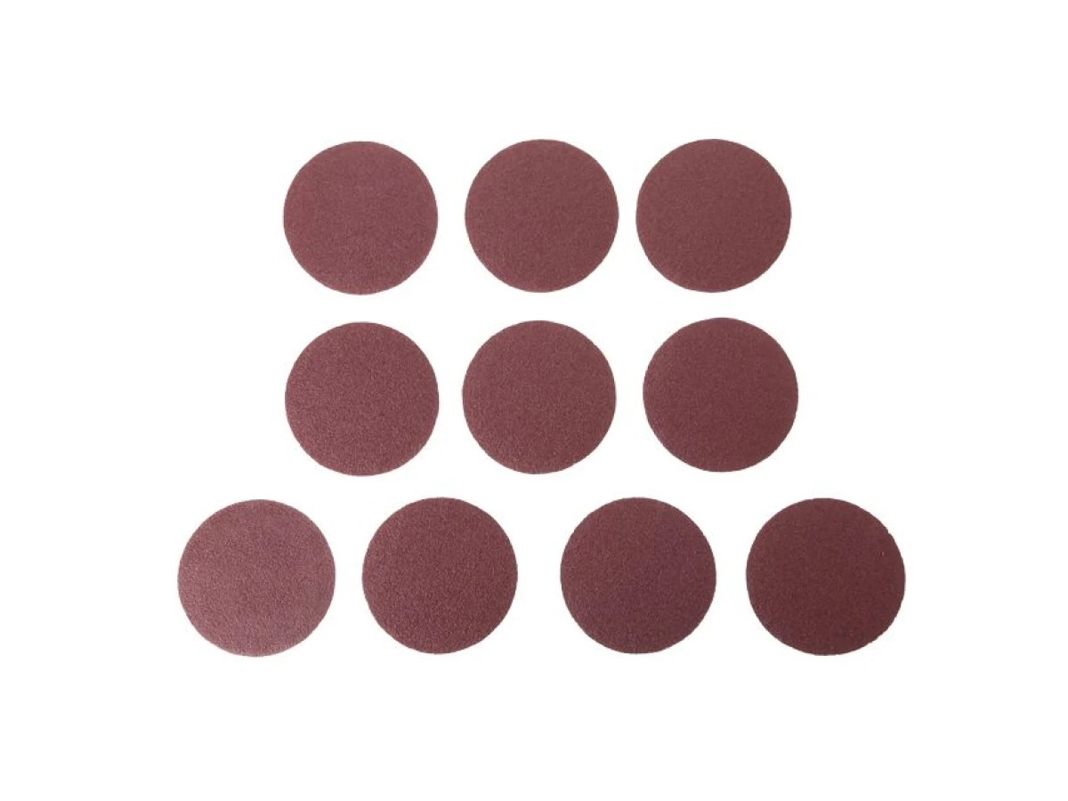 Круг наждаковий самоклеючий 125 мм, папір клас С, щільність 120 г/м2, К36, уп. 10 од. INTERTOOL BT-0503 