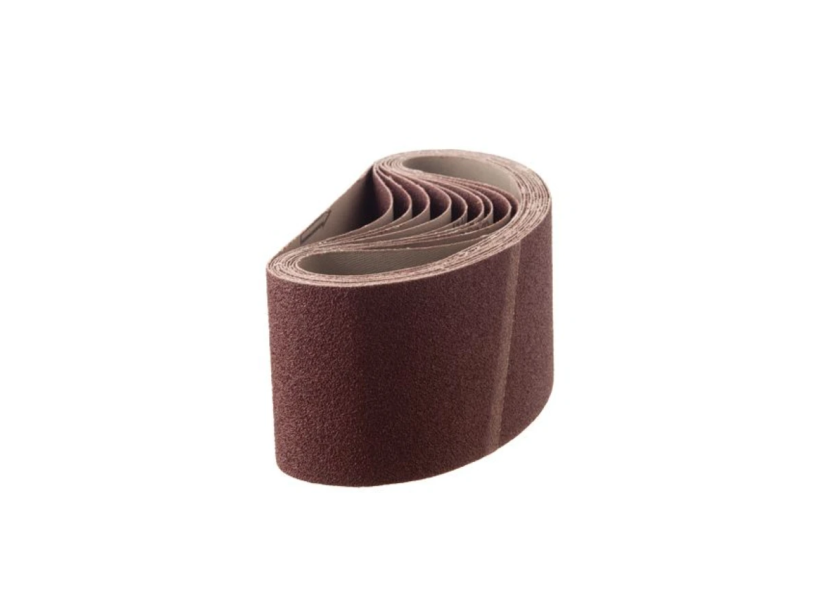 Стрічка шліфувальна 75 x 457мм, зерно 80 уп.10шт. INTERTOOL BT-0308 