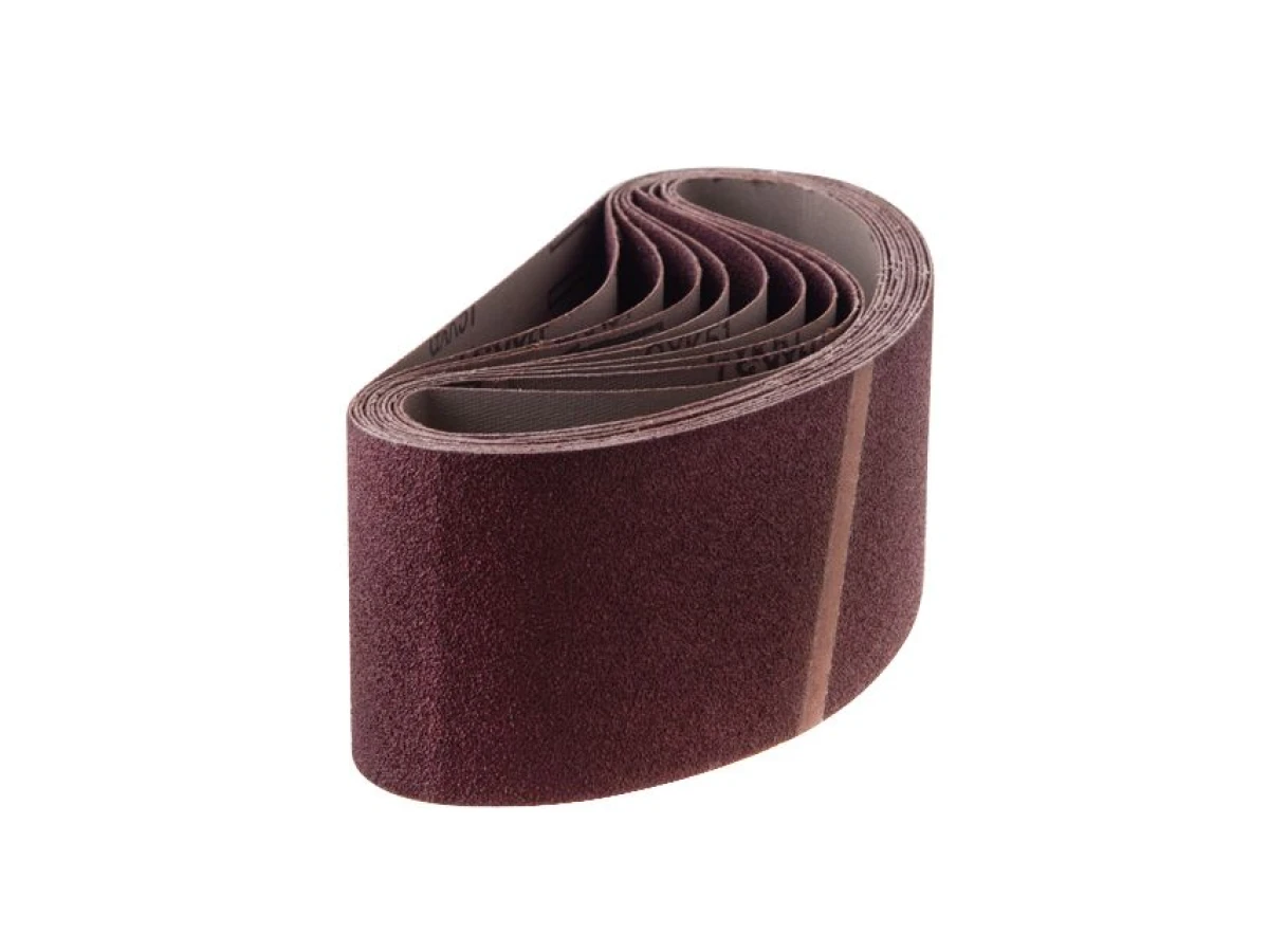Стрічка шліфувальна 75 x 533мм, зерно 80 уп.10шт. INTERTOOL BT-0408 