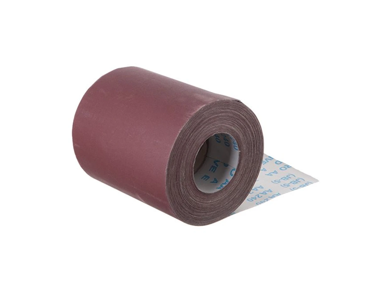 Шлифовальная шкурка на тканевой основе К240, 20 cм x 50 м INTERTOOL BT-0725 