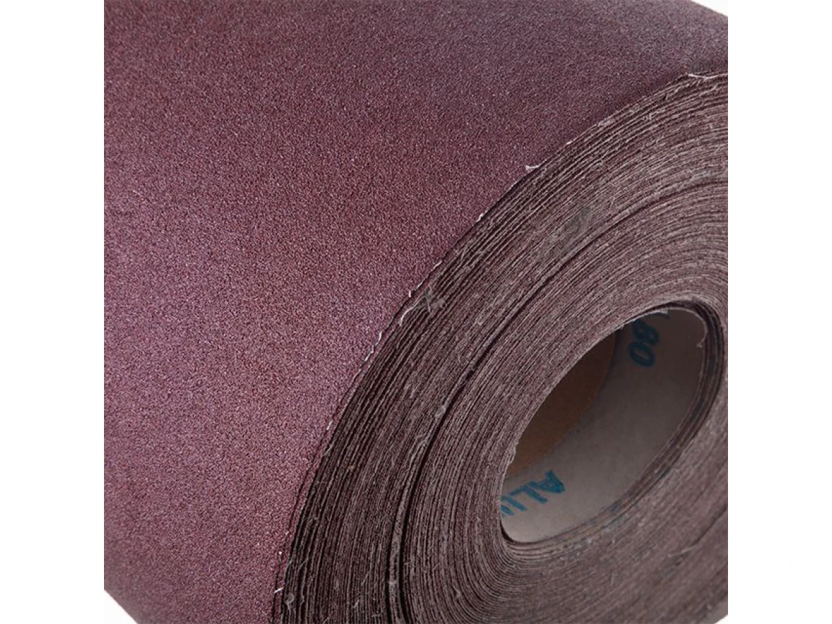 Шлифовальная шкурка на тканевой основе К80, 20 cм x 50 м INTERTOOL BT-0718 