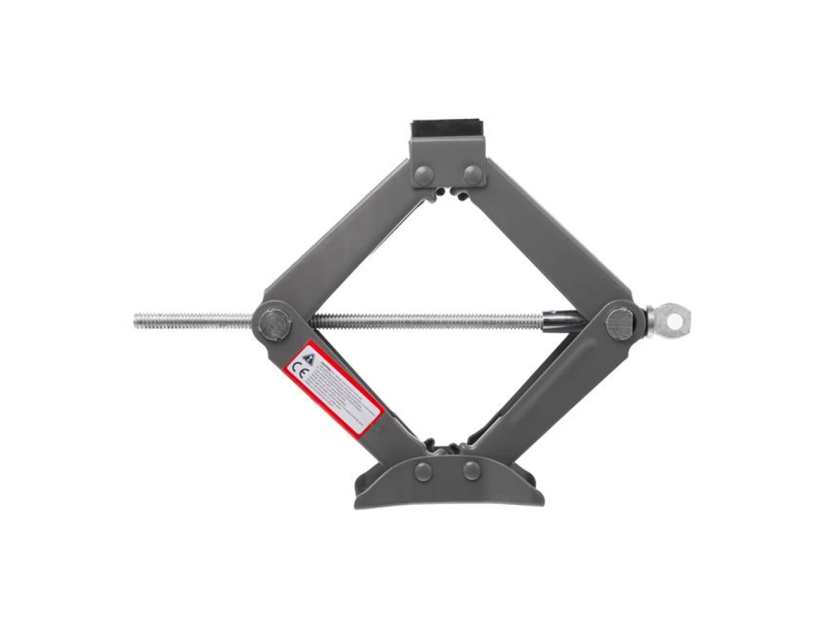 Домкрат механический ромбовидный 1т., резиновый упор INTERTOOL GT0180 