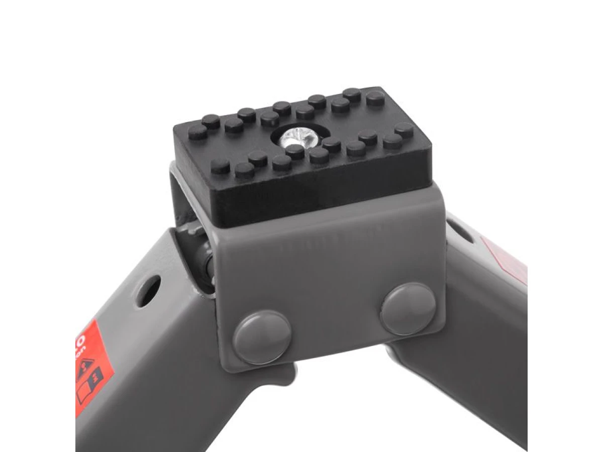 Домкрат механический ромбовидный 1т., резиновый упор INTERTOOL GT0180 