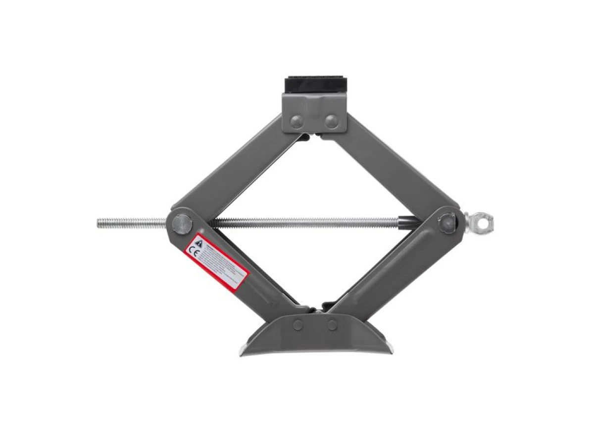 Домкрат механический ромбовидный 2т., резиновый упор INTERTOOL GT0184 