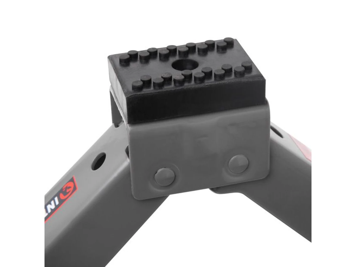 Домкрат механический ромбовидный 2т., резиновый упор INTERTOOL GT0184 