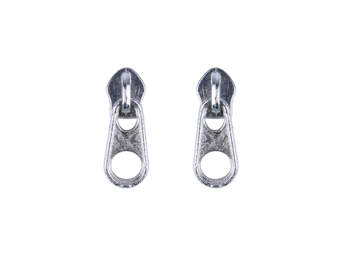 Бегунок для молнии №3 никель 