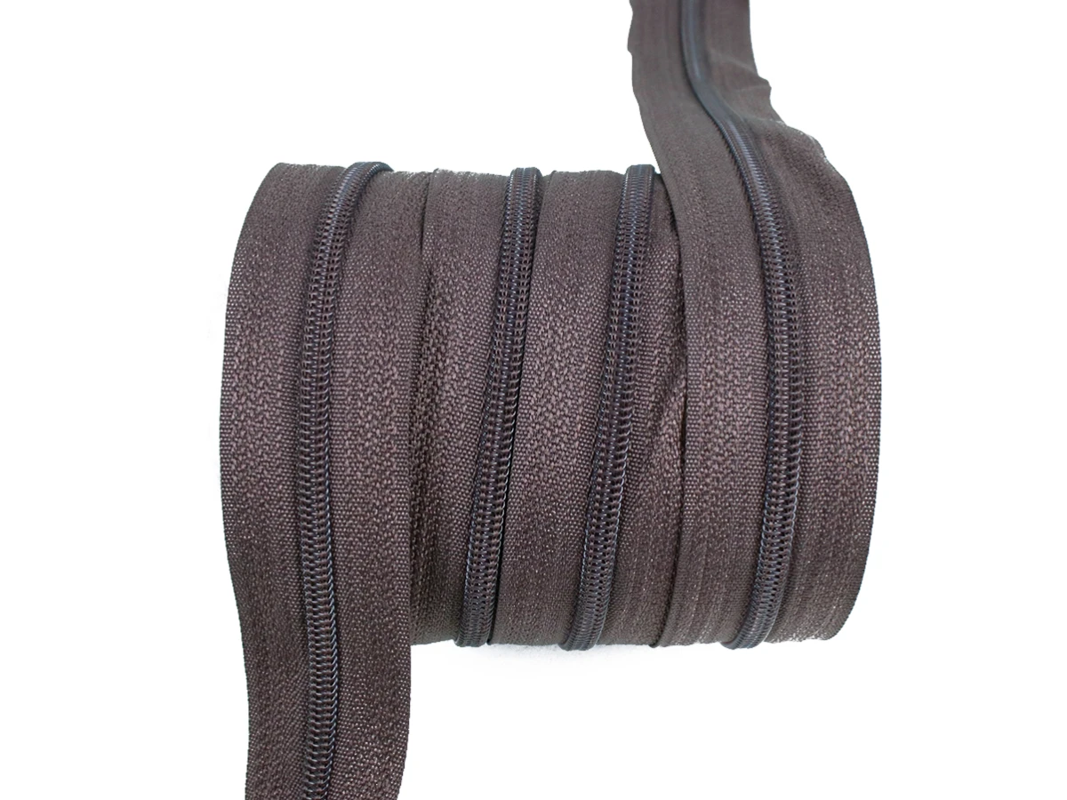 Молния рулонная №3 коричневый 