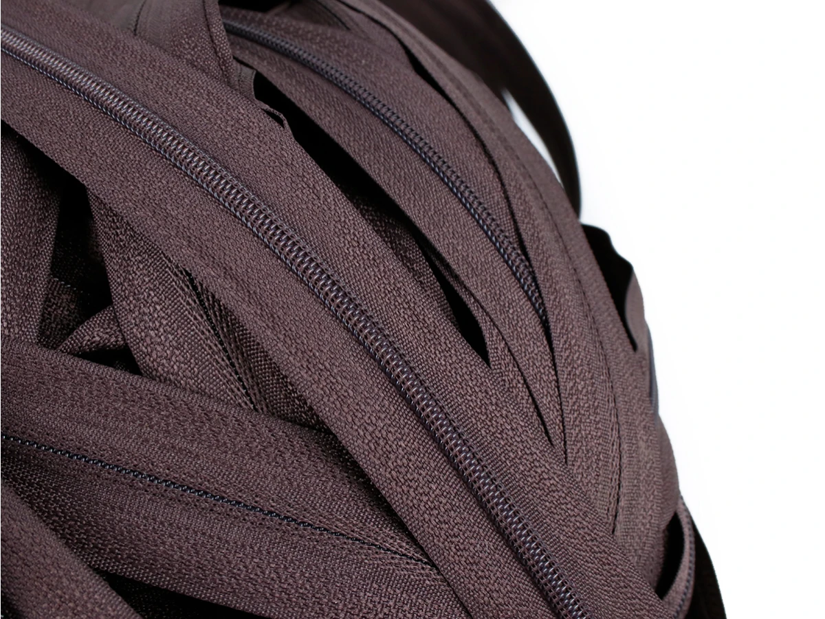 Молния рулонная №3 коричневый 