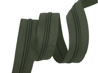 Блискавка рулонна №5 хакі темна