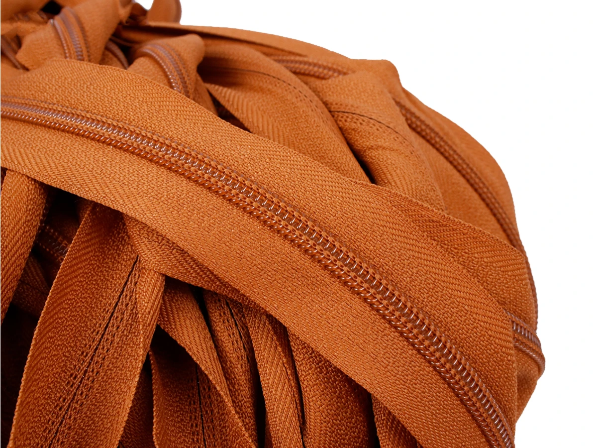 Блискавка рулонна №5 цегляний 