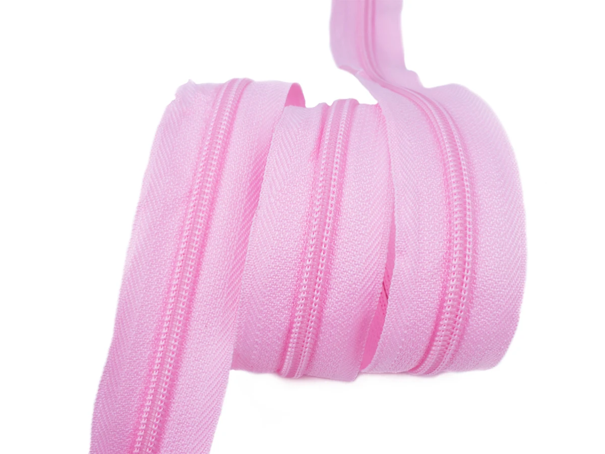 Блискавка рулонна №5 рожевий 