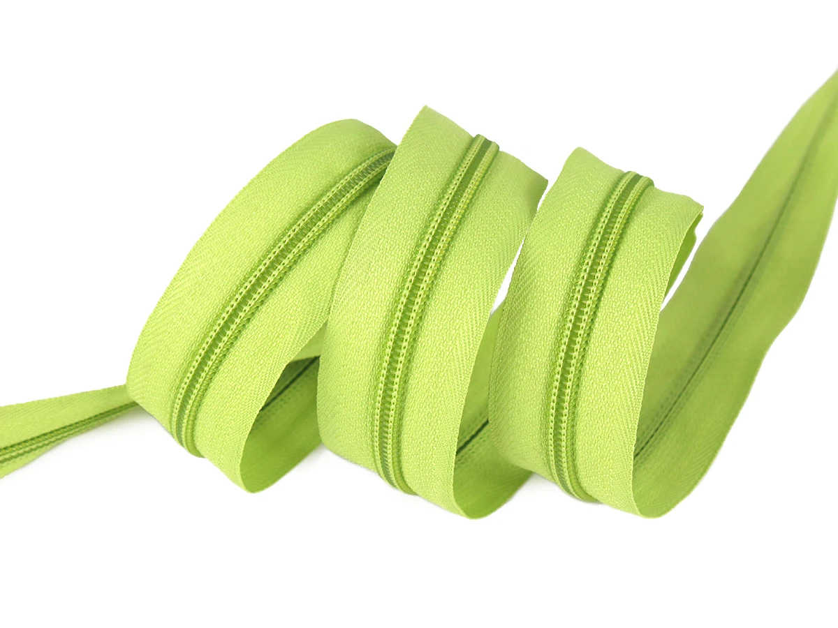 Блискавка рулонна №5 салатовий 