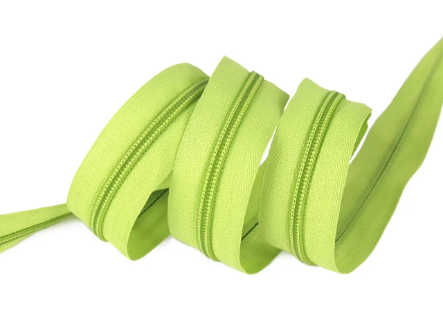 Блискавка рулонна №5 салатовий 