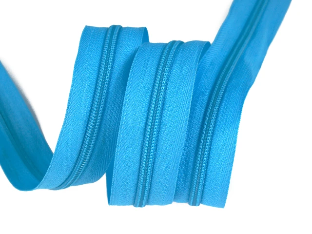 Блискавка рулонна №5 блакитний 