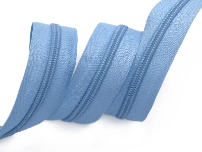 Блискавка рулонна №5 небесно-блакитний