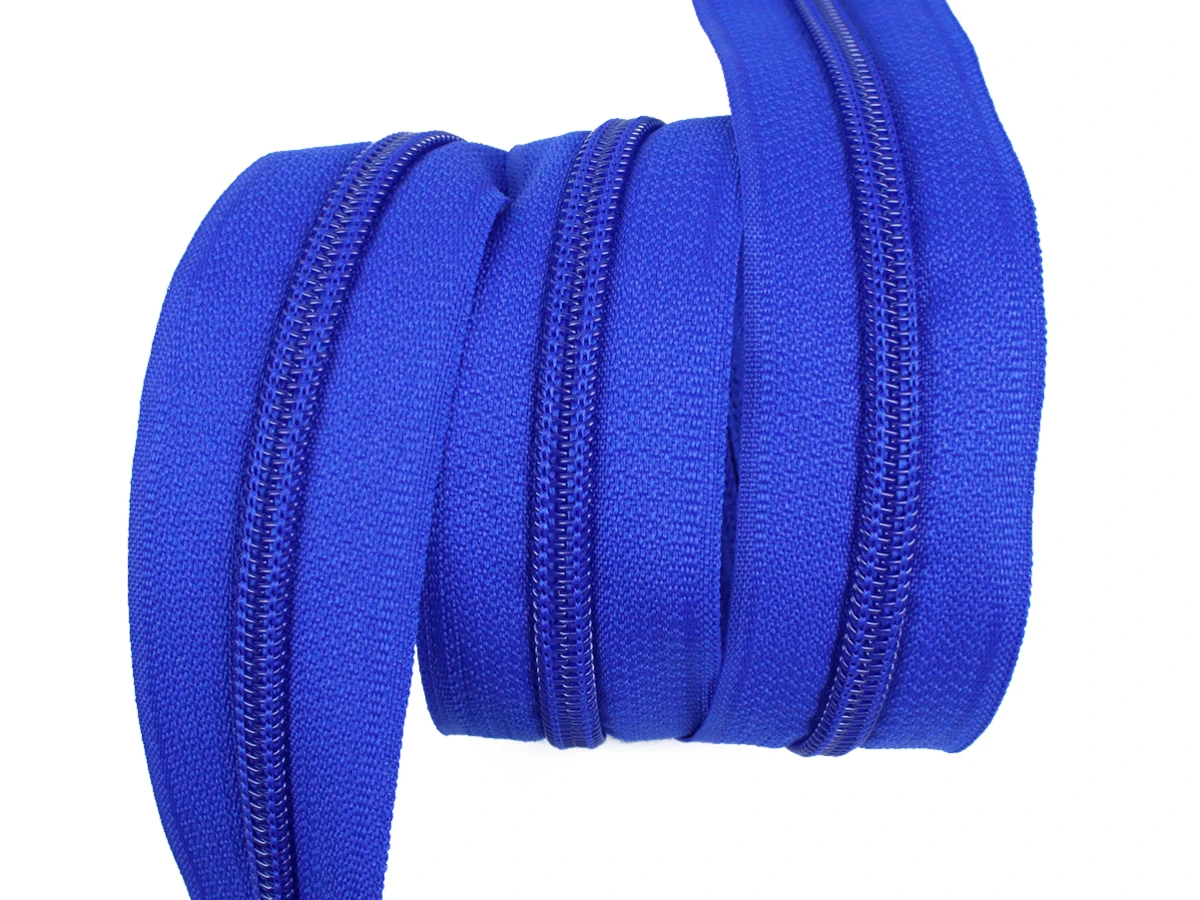 Блискавка рулонна №5 темно-синій 