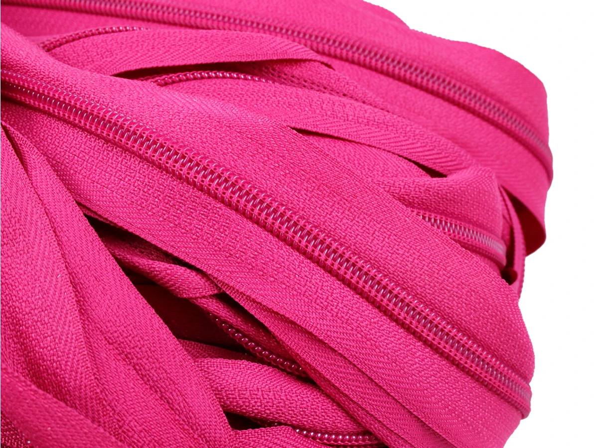 Блискавка рулонна №5 фуксiя 