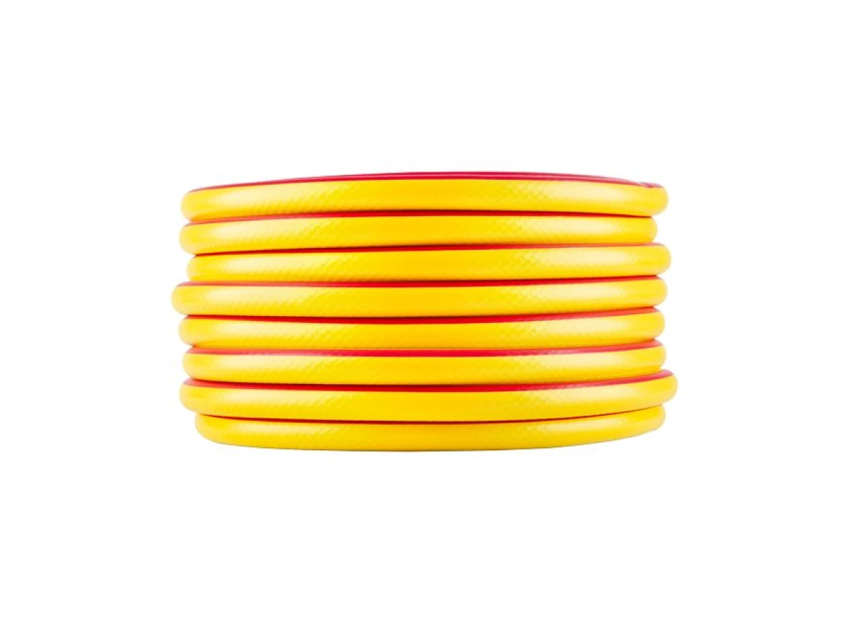 Шланг садовий, тришаровий, зелений, 3/4", 20 м, армований, PVC INTERTOOL GE-4043 