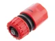 Конектор 1/2" с аквастопом для шланга 1/2" INTERTOOL GE-1019 