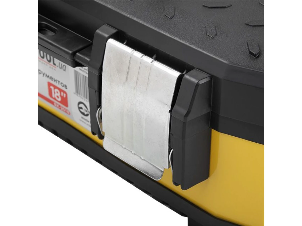 Ящик для инструментов, с металлическими замками, 18" 462*212*177 мм INTERTOOL BX-2018 