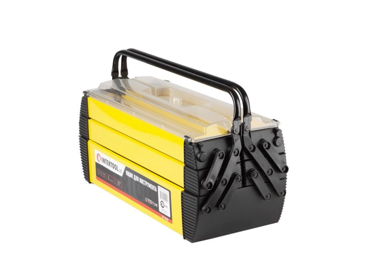 Ящик для инструмента 20", 5 секций, 515*210*230 мм INTERTOOL BX-5020 