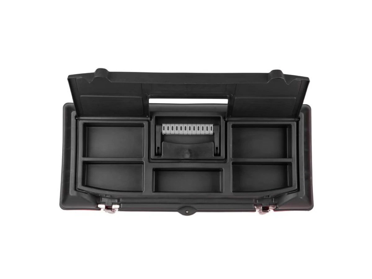 Ящик для інструментів, з металевими замками, 24", 610*255*251 мм INTERTOOL BX-1123 