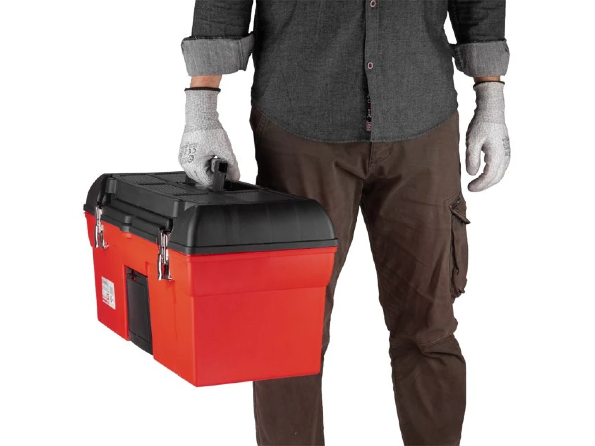 Ящик для інструментів, з металевими замками, 24", 610*255*251 мм INTERTOOL BX-1123 