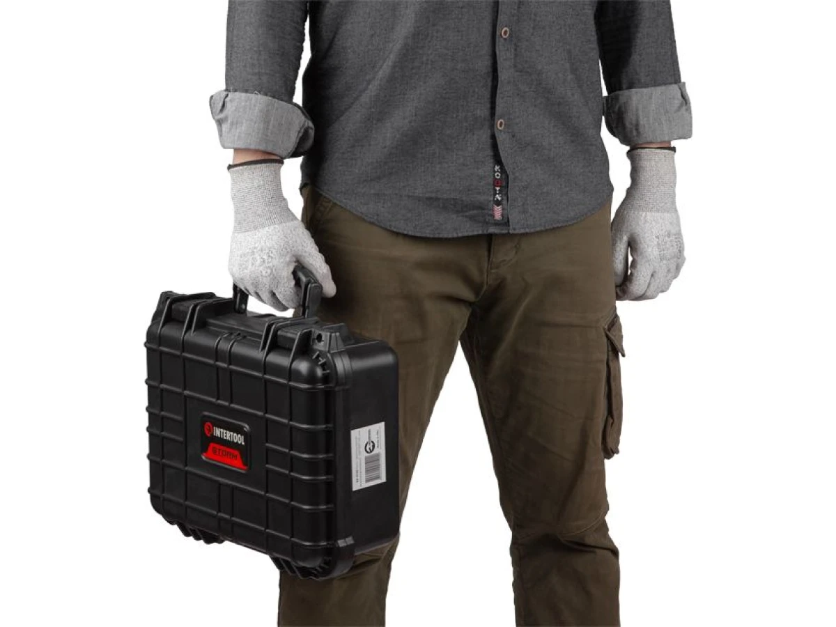 Кейс протиударний, водонепроникний, 339*295*152 мм INTERTOOL BX-0152 