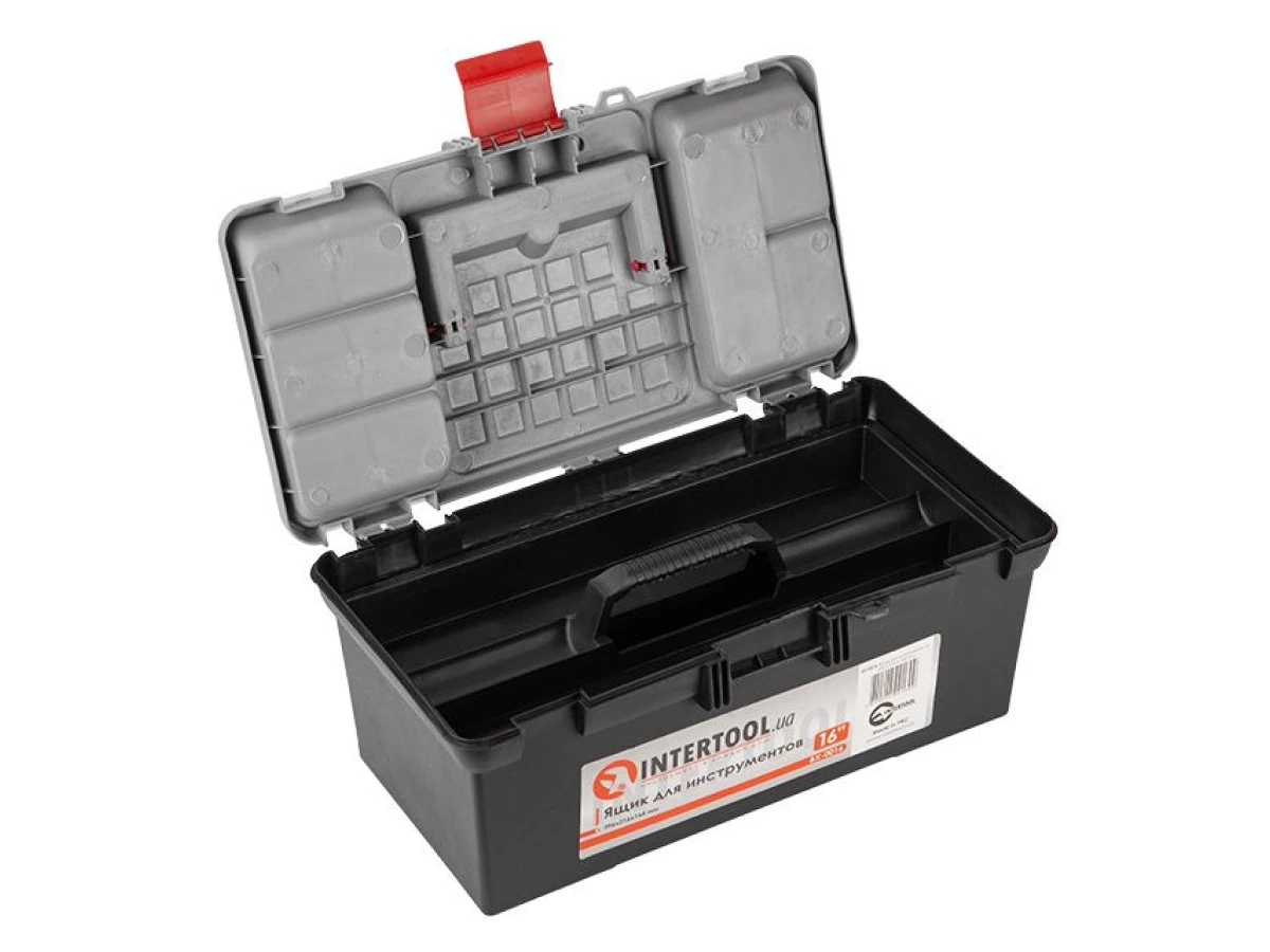 Ящик для інструментів 16" 396*216*164 мм INTERTOOL BX-0016 