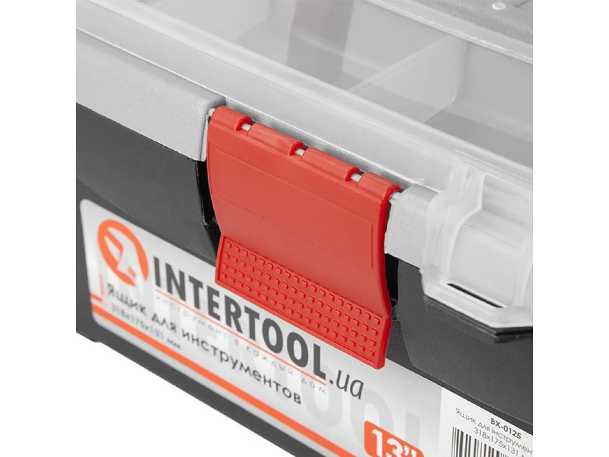 Ящик для інструментів 13", 318*175*131 мм INTERTOOL BX-0125 