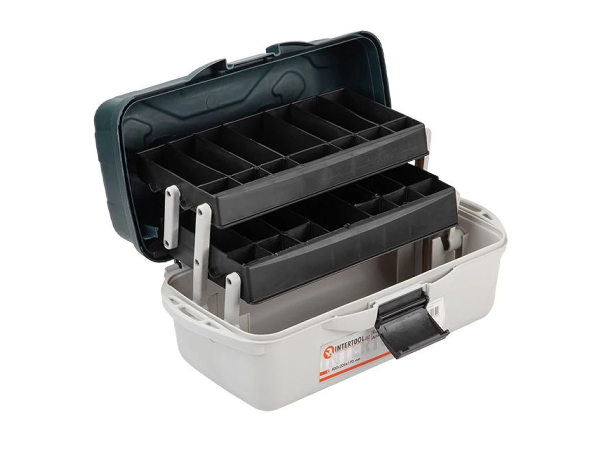 Ящик для інструментів 16" 400*205*190 мм INTERTOOL BX-6116 