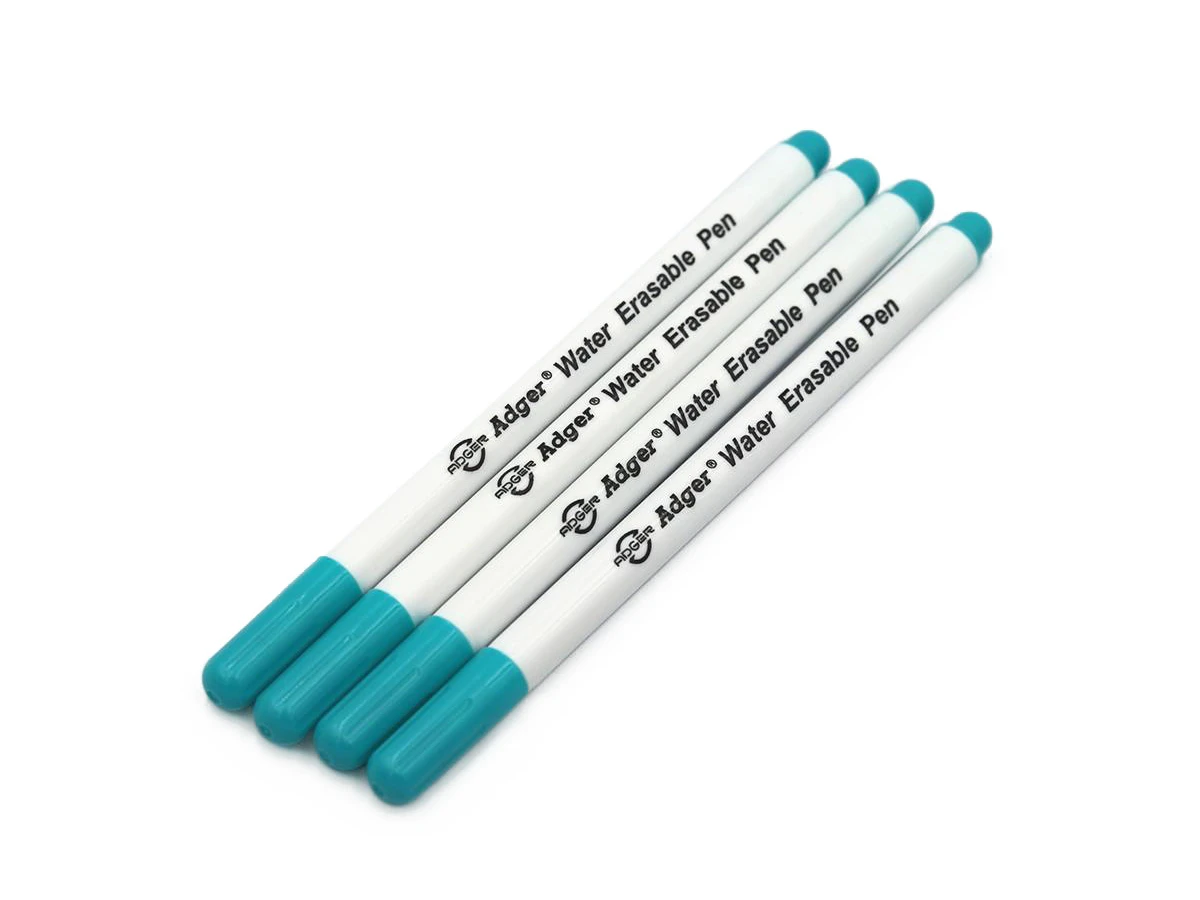 Маркер блакитний водозмивний Adger 