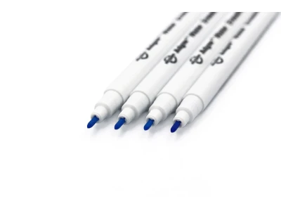 Маркер голубой водостираемый Adger