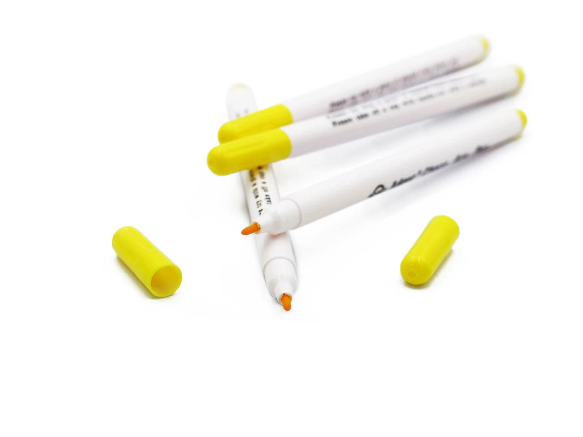 Маркер жовтий водозмивний Adger 