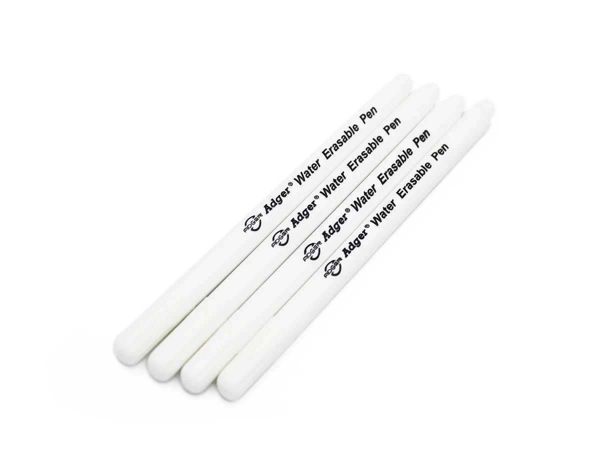 Маркер білий водозмивний Adger 