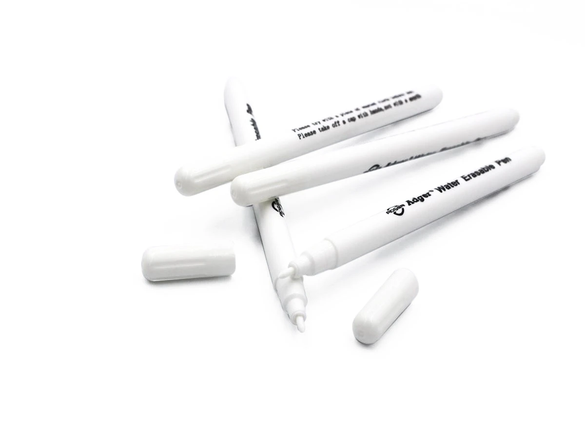 Маркер білий водозмивний Adger 