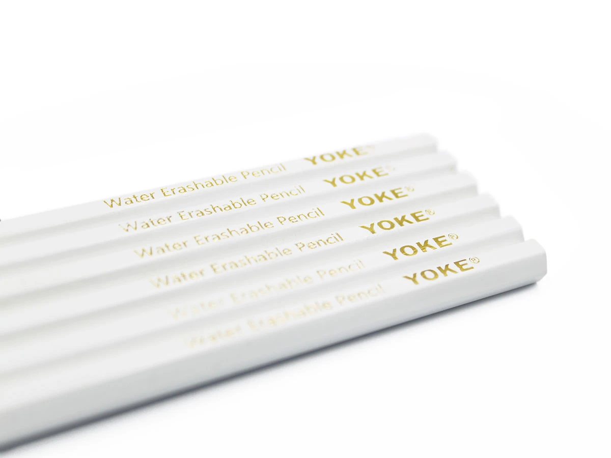 Олівець білий водозмивний Yoke 