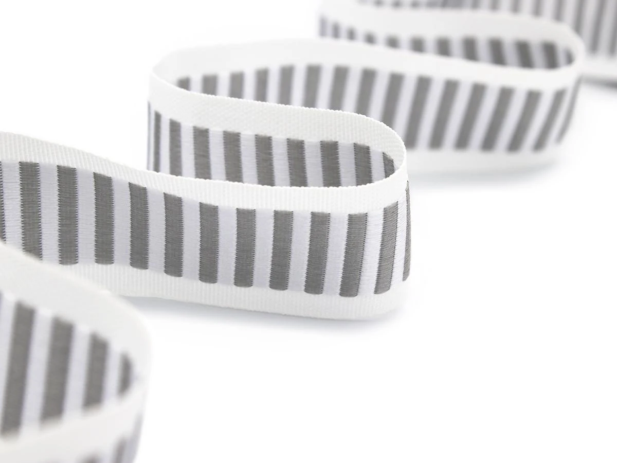 Тасьма 35 мм сіра 