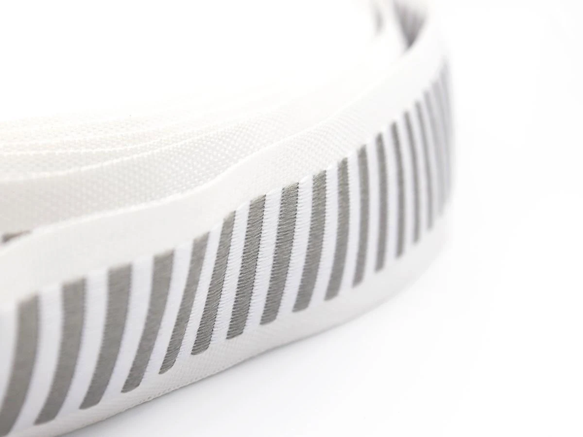 Тасьма 35 мм сіра 